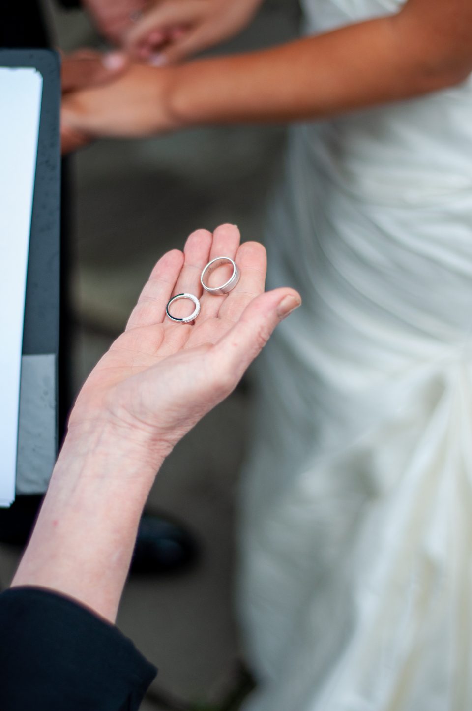 Illustrative photograph of wedding Rings